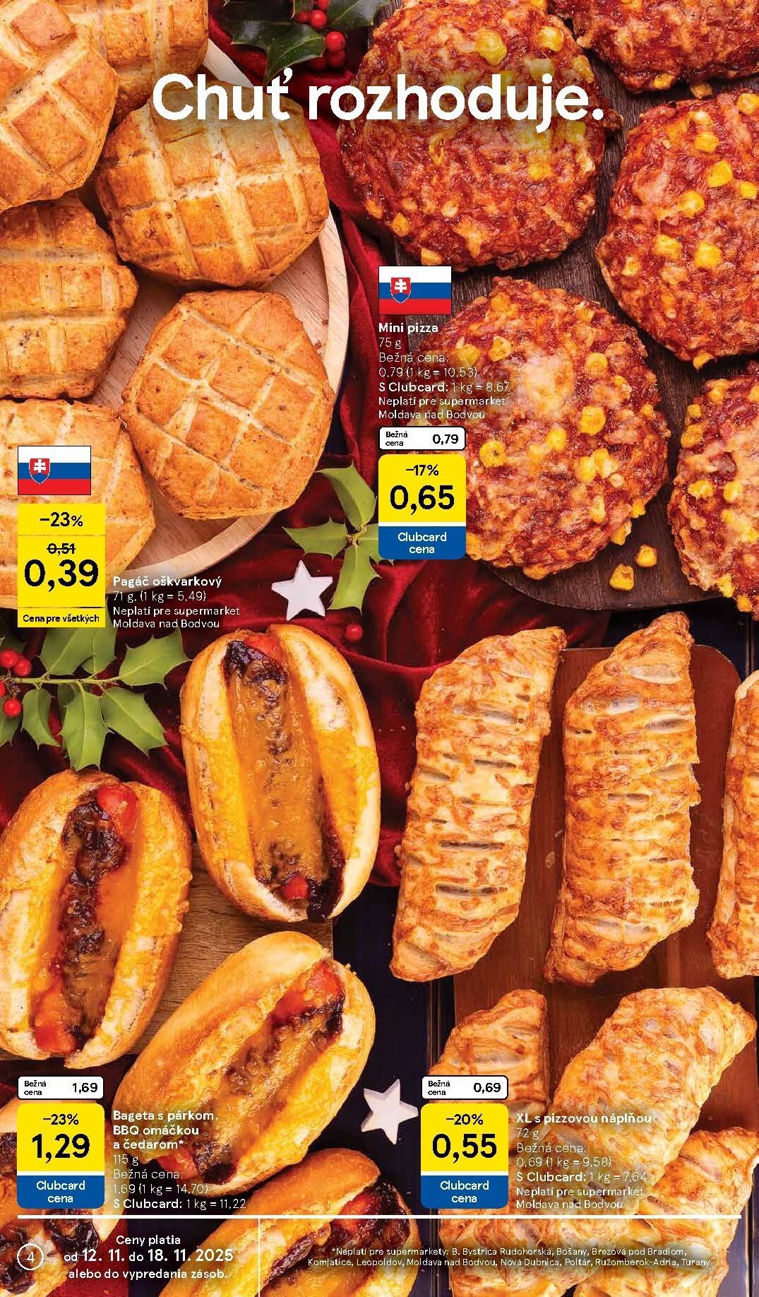 tesco - Leták Tesco supermarket platný od 12.11. do 18.11. - page: 4