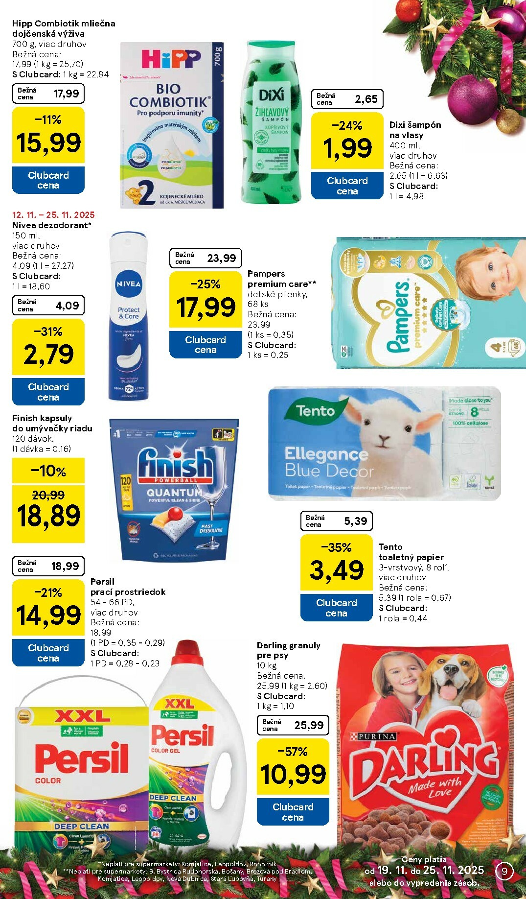tesco - Leták Tesco supermarket platný od 19.11. do 25.11. - page: 9
