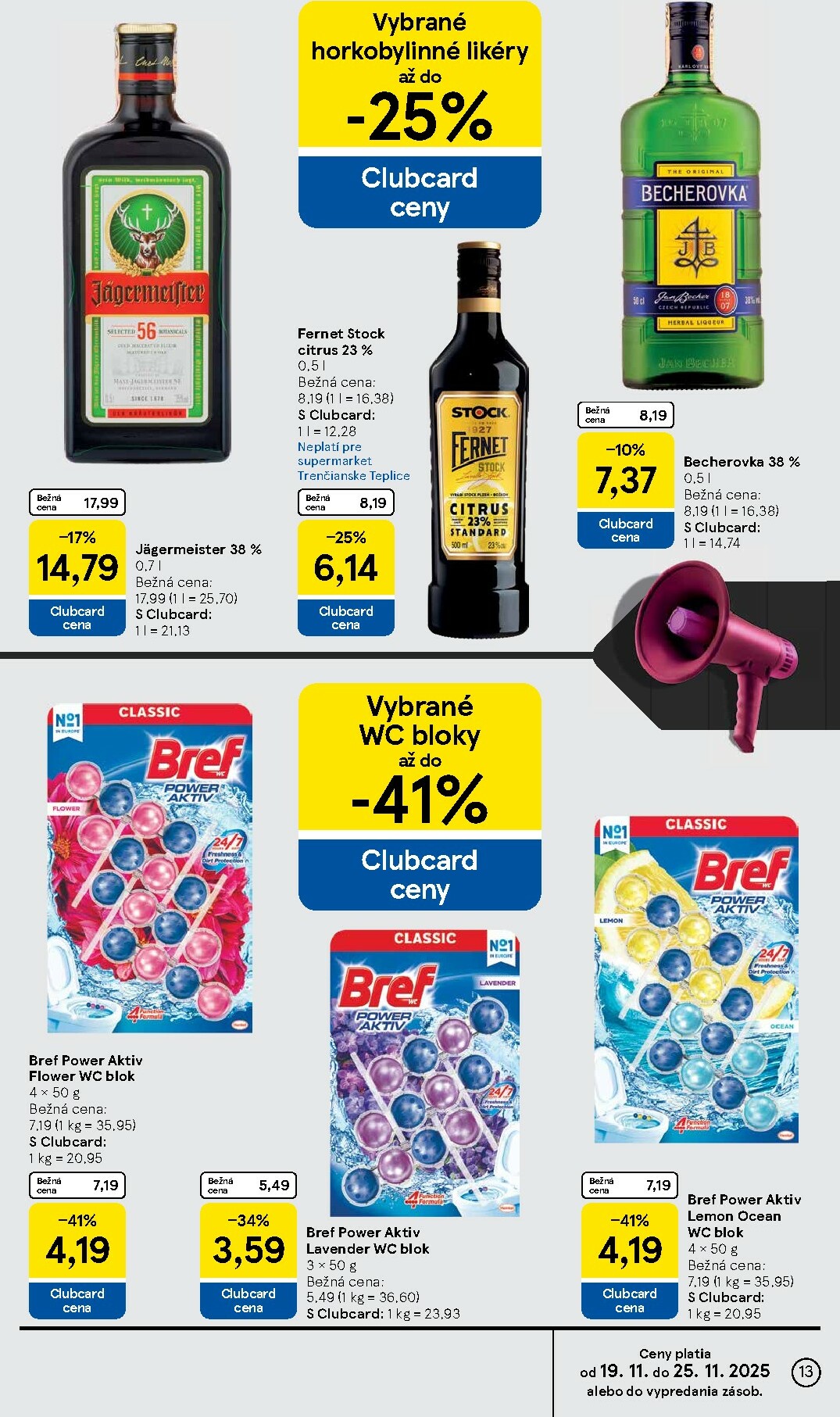 tesco - Leták Tesco supermarket platný od 19.11. do 25.11. - page: 13