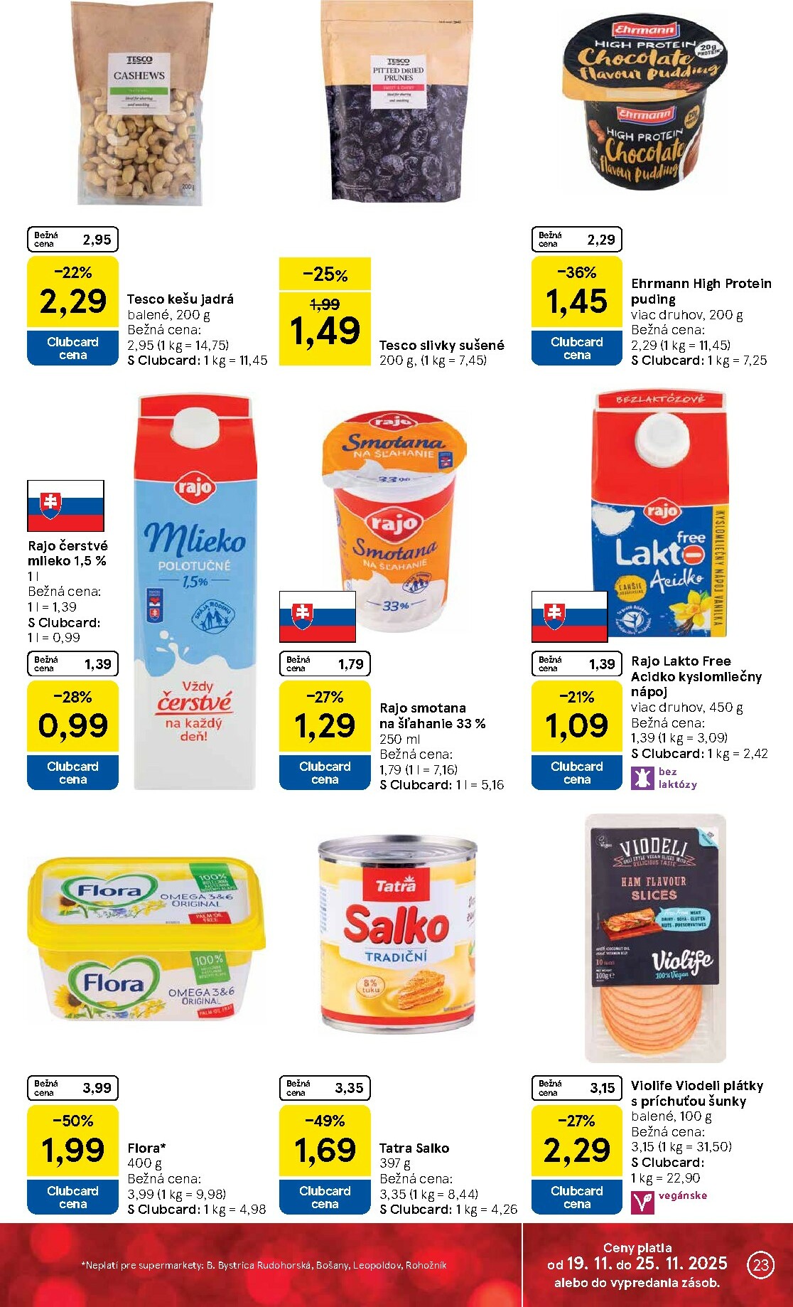 tesco - Leták Tesco supermarket platný od 19.11. do 25.11. - page: 23