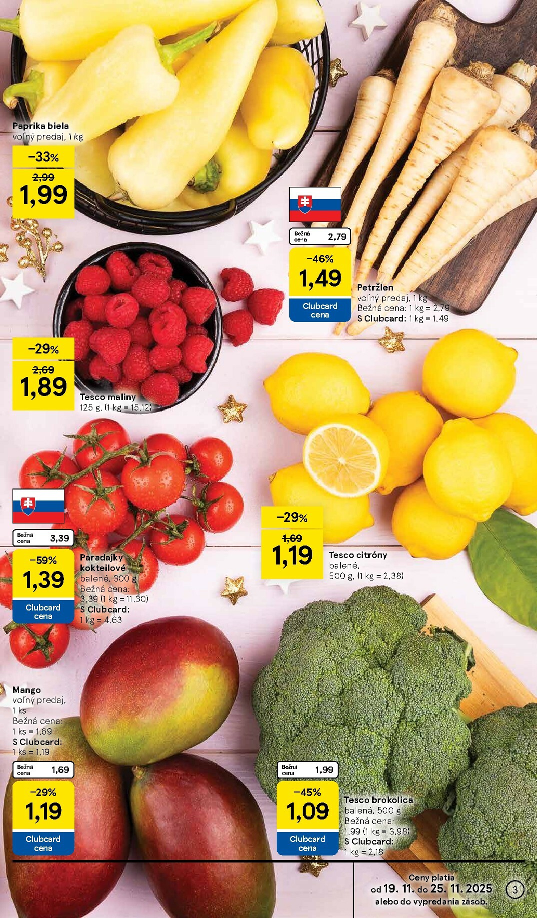 tesco - Leták Tesco supermarket platný od 19.11. do 25.11. - page: 3