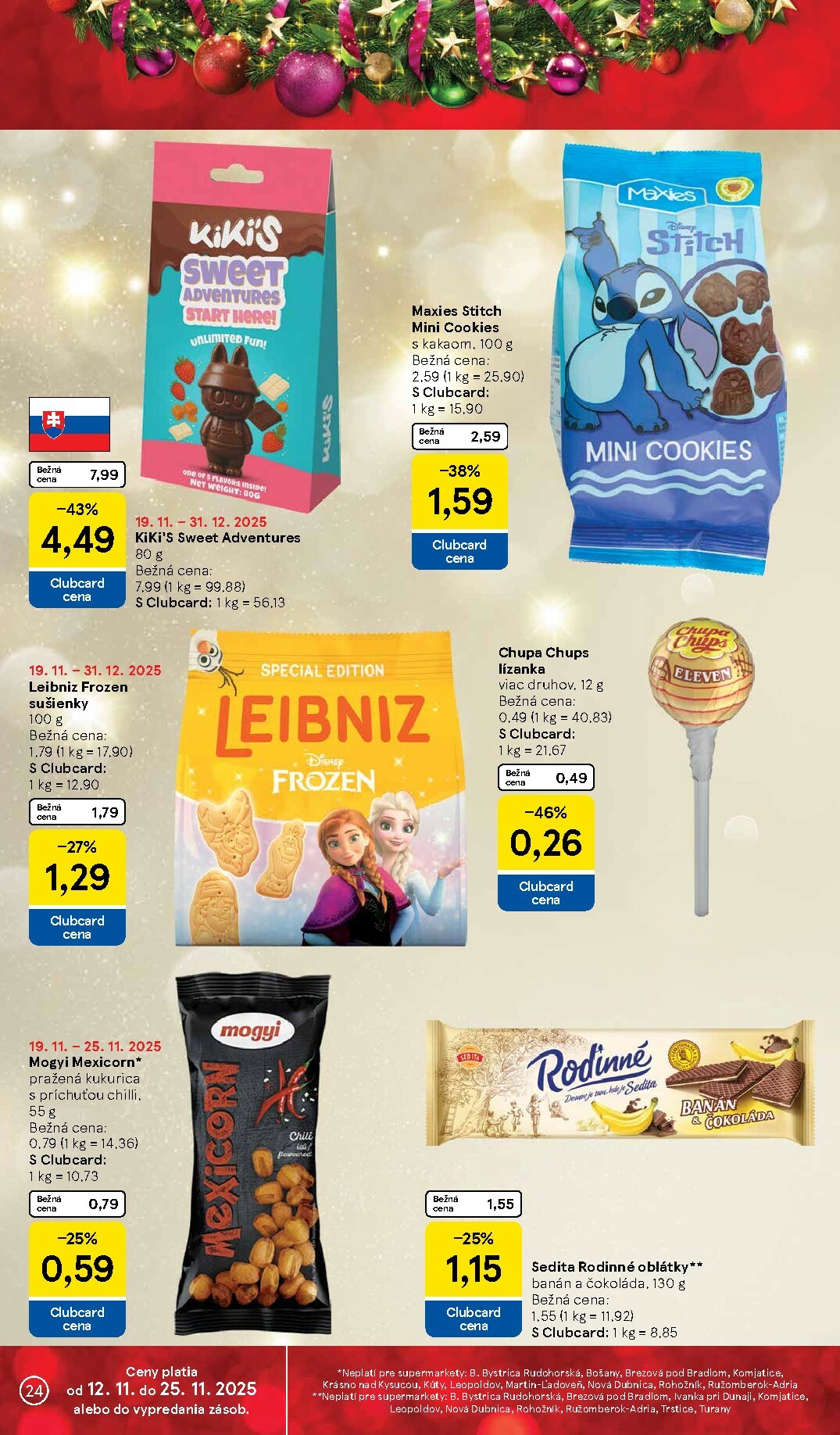tesco - Leták Tesco supermarket platný od 19.11. do 25.11. - page: 24