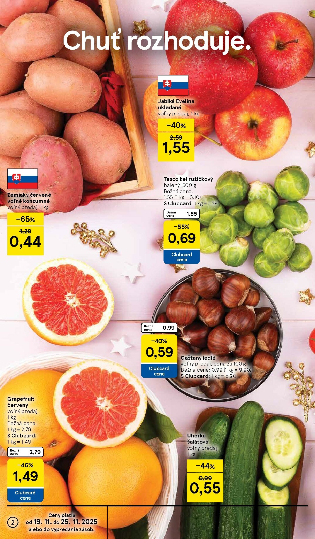 tesco - Leták Tesco platný od 19.11. do 25.11. - page: 2