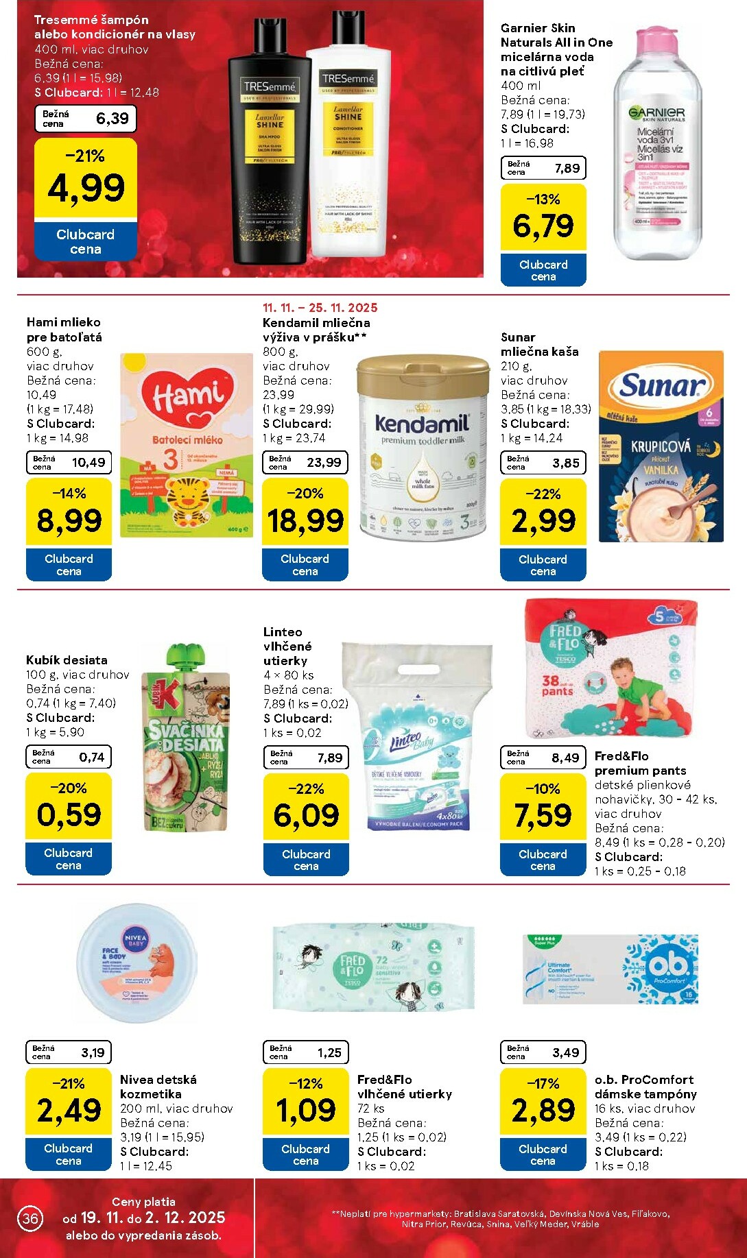 tesco - Leták Tesco platný od 19.11. do 25.11. - page: 36