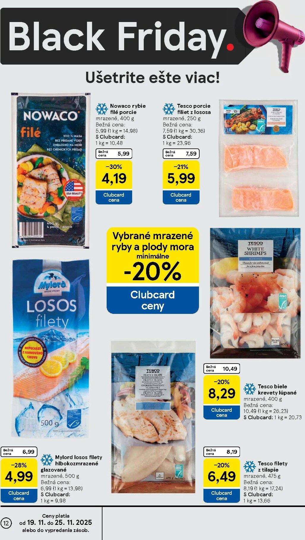 tesco - Leták Tesco platný od 19.11. do 25.11. - page: 12