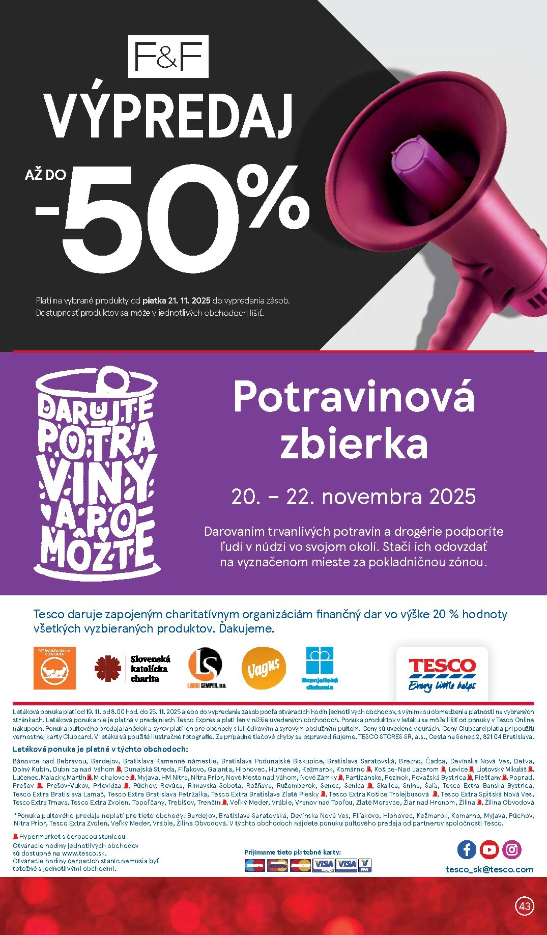 tesco - Leták Tesco platný od 19.11. do 25.11. - page: 43