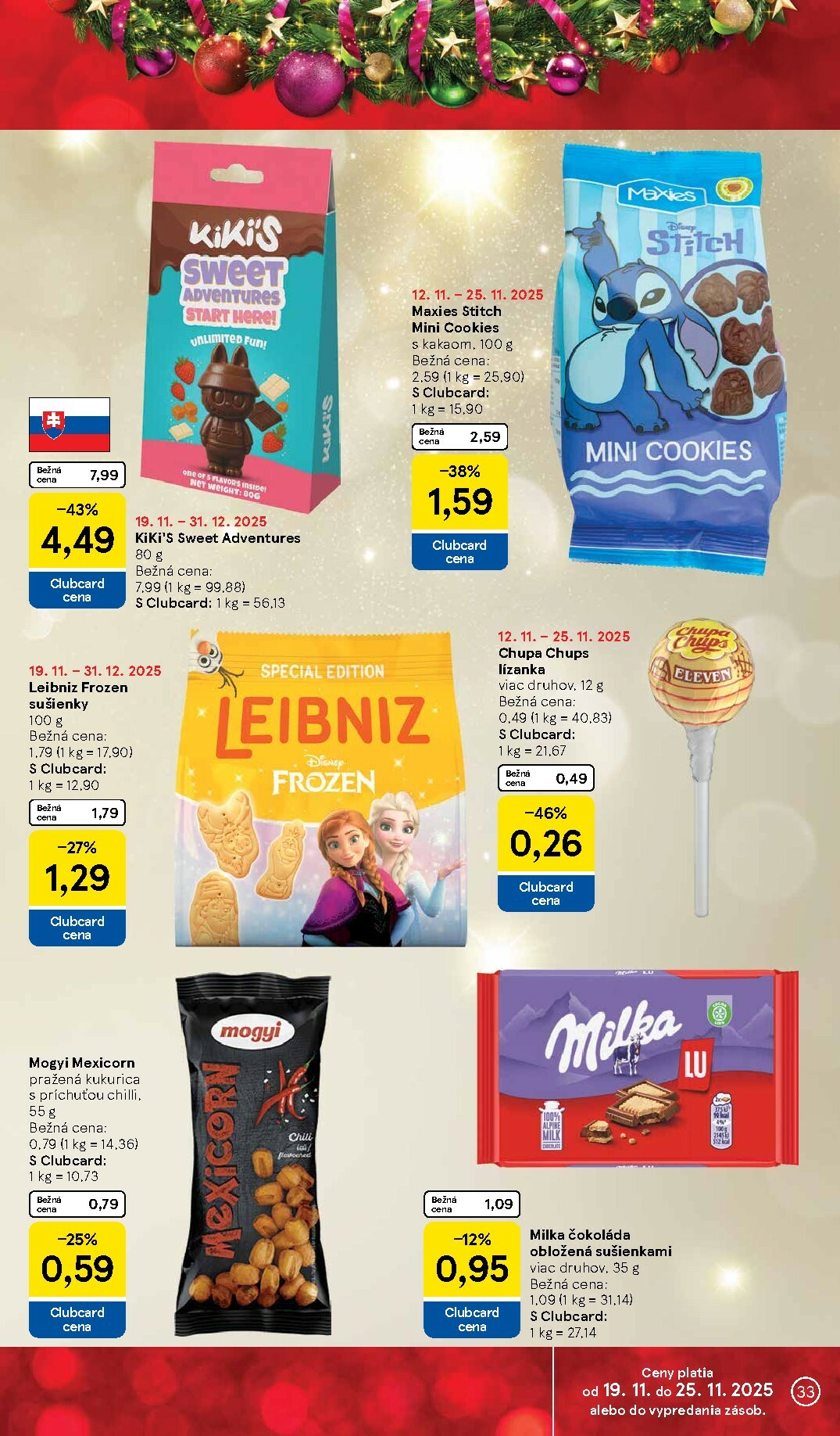 tesco - Leták Tesco platný od 19.11. do 25.11. - page: 33