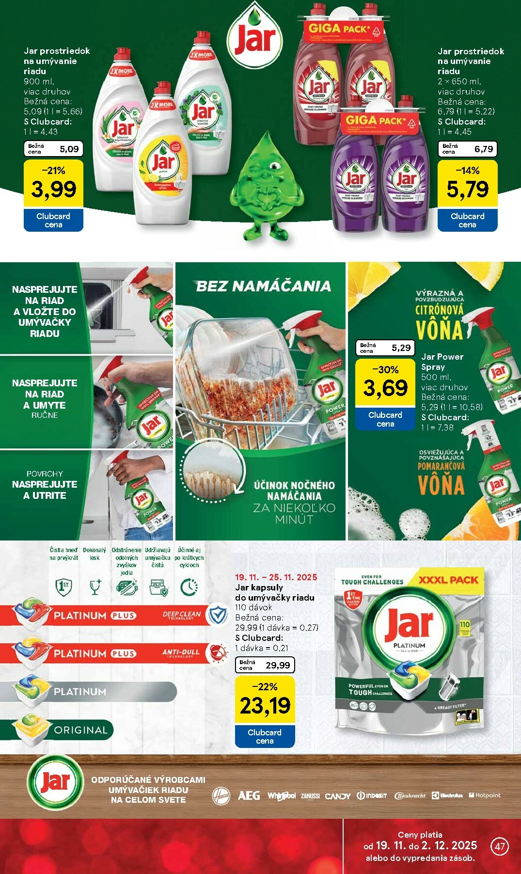 tesco - Leták Tesco platný od 19.11. do 25.11. - page: 47