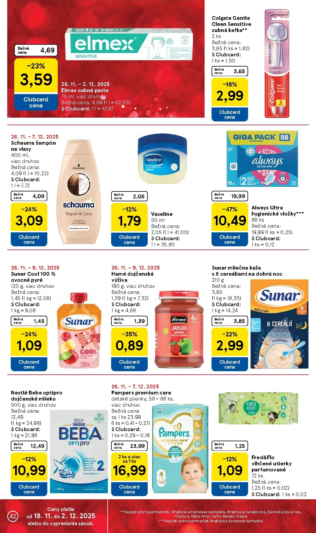 tesco - Leták Tesco platný od 26.11. do 02.12. - page: 42