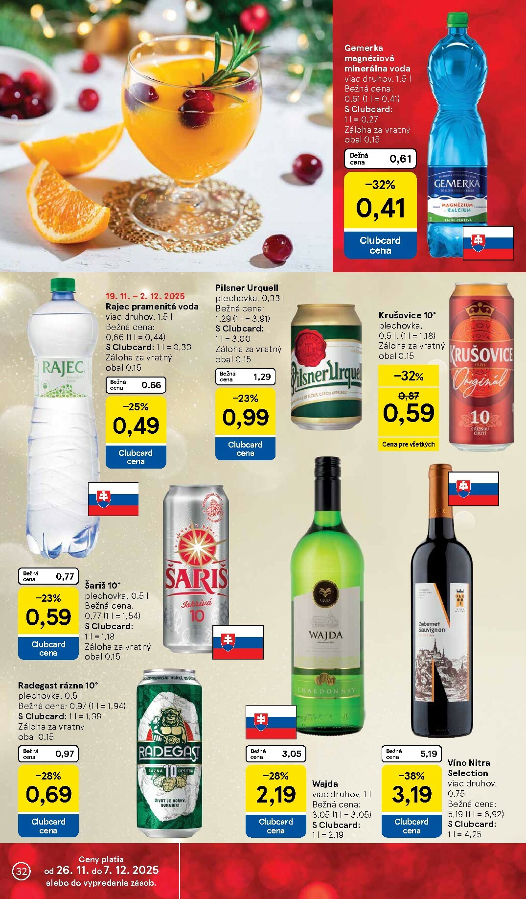 tesco - Leták Tesco platný od 26.11. do 02.12. - page: 32