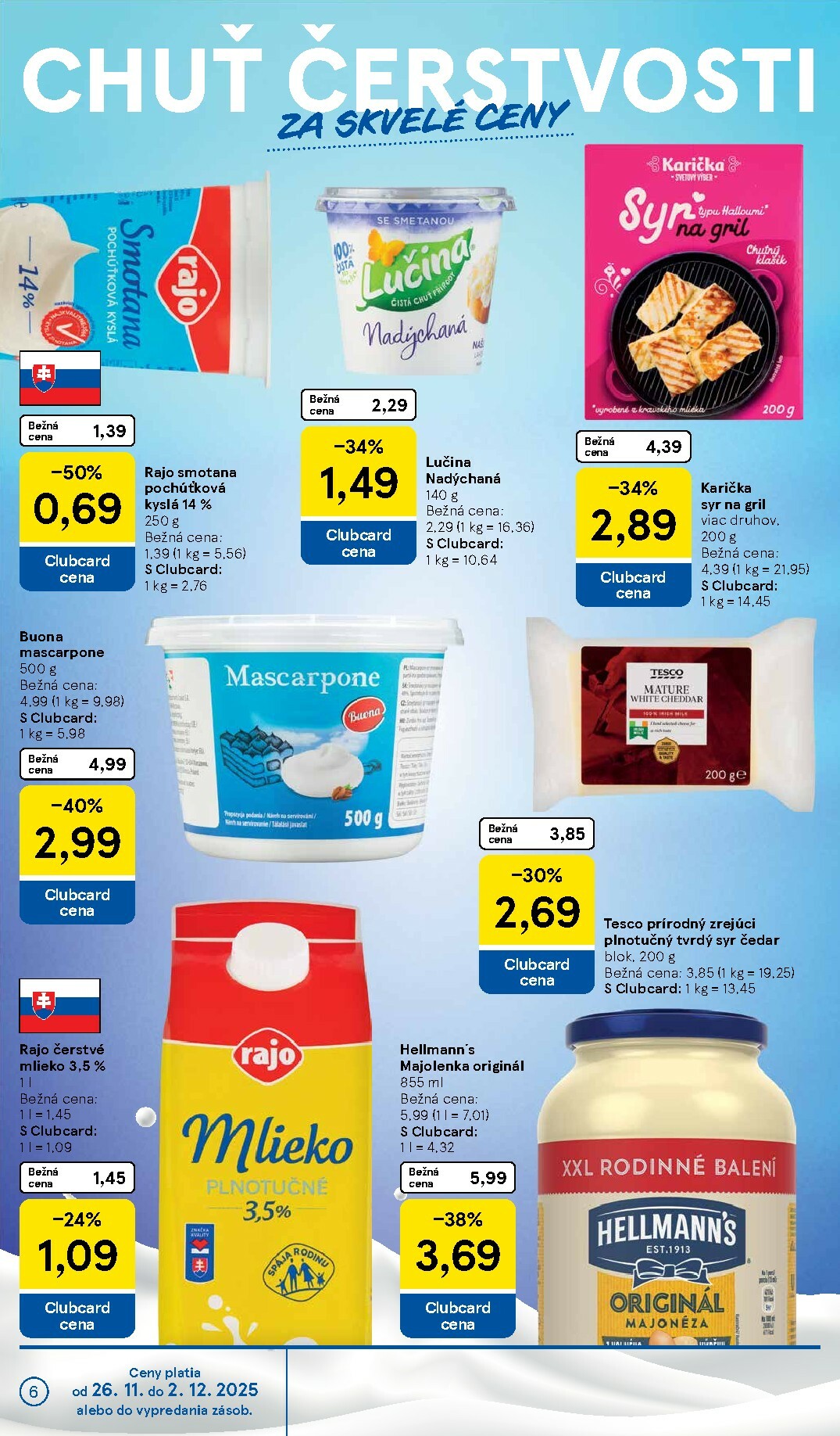 tesco - Leták Tesco platný od 26.11. do 02.12. - page: 6