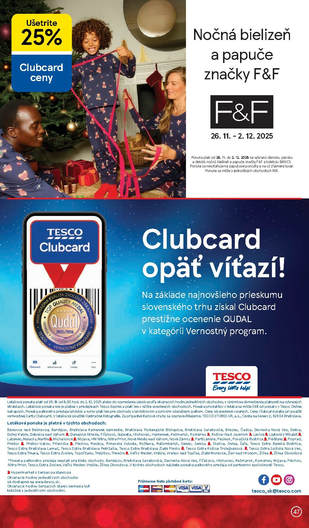 tesco - Leták Tesco platný od 26.11. do 02.12. - page: 47