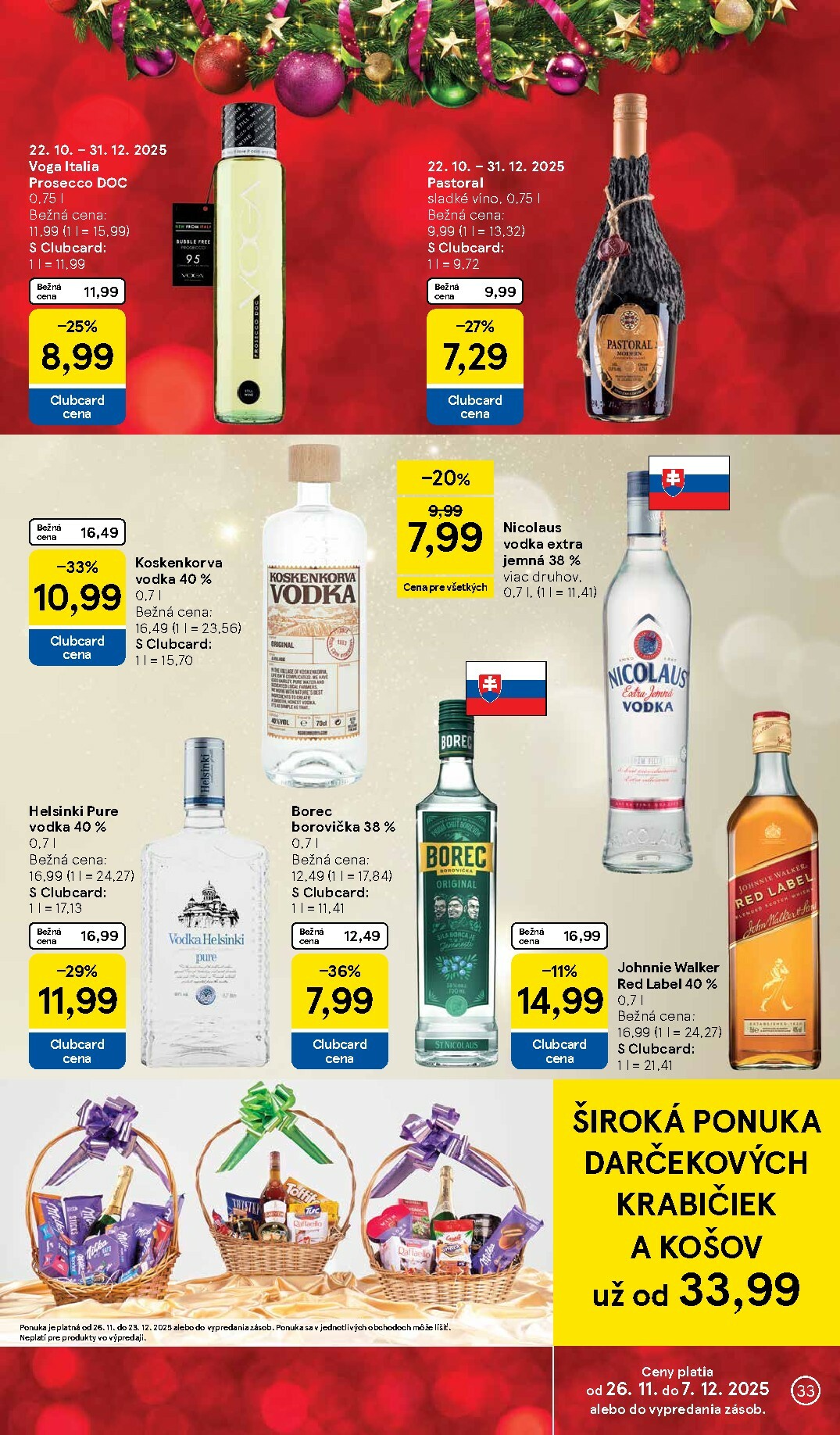 tesco - Leták Tesco platný od 26.11. do 02.12. - page: 33