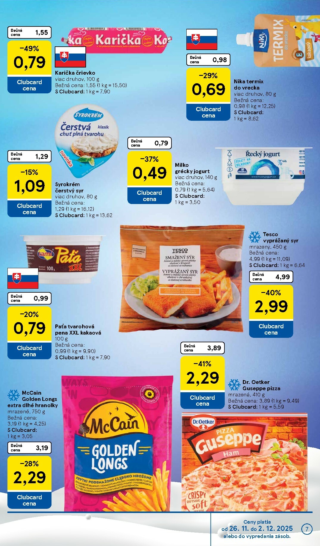 tesco - Leták Tesco platný od 26.11. do 02.12. - page: 7
