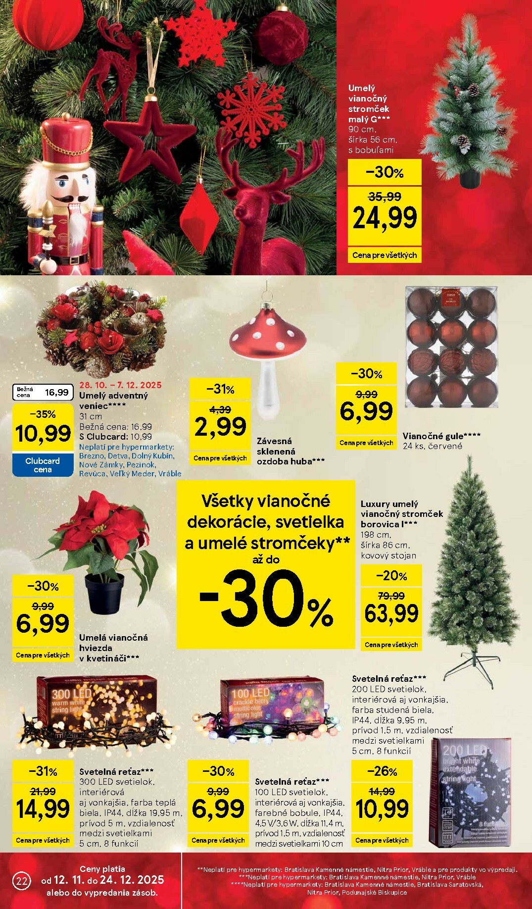 tesco - Leták Tesco platný od 26.11. do 02.12. - page: 22