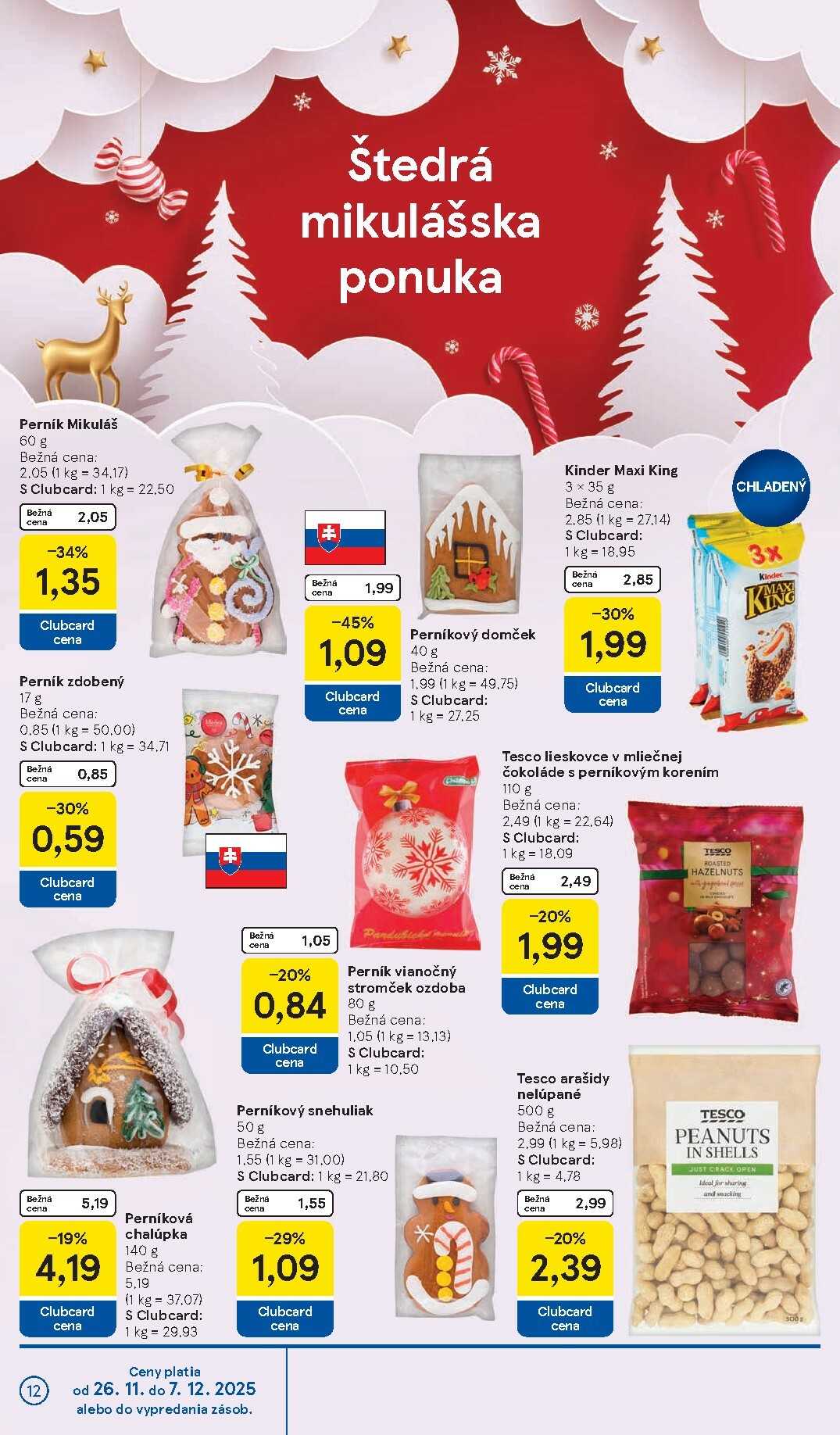 tesco - Leták Tesco platný od 26.11. do 02.12. - page: 12