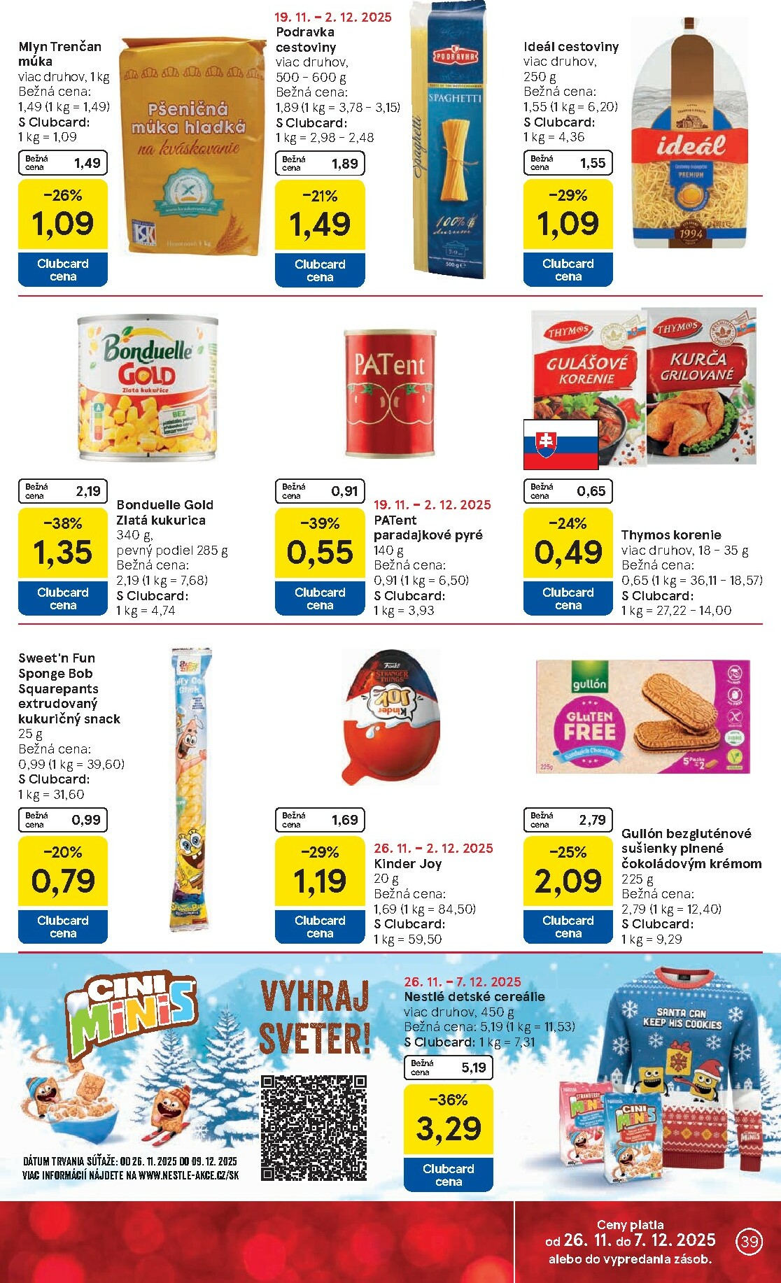 tesco - Leták Tesco platný od 26.11. do 02.12. - page: 39