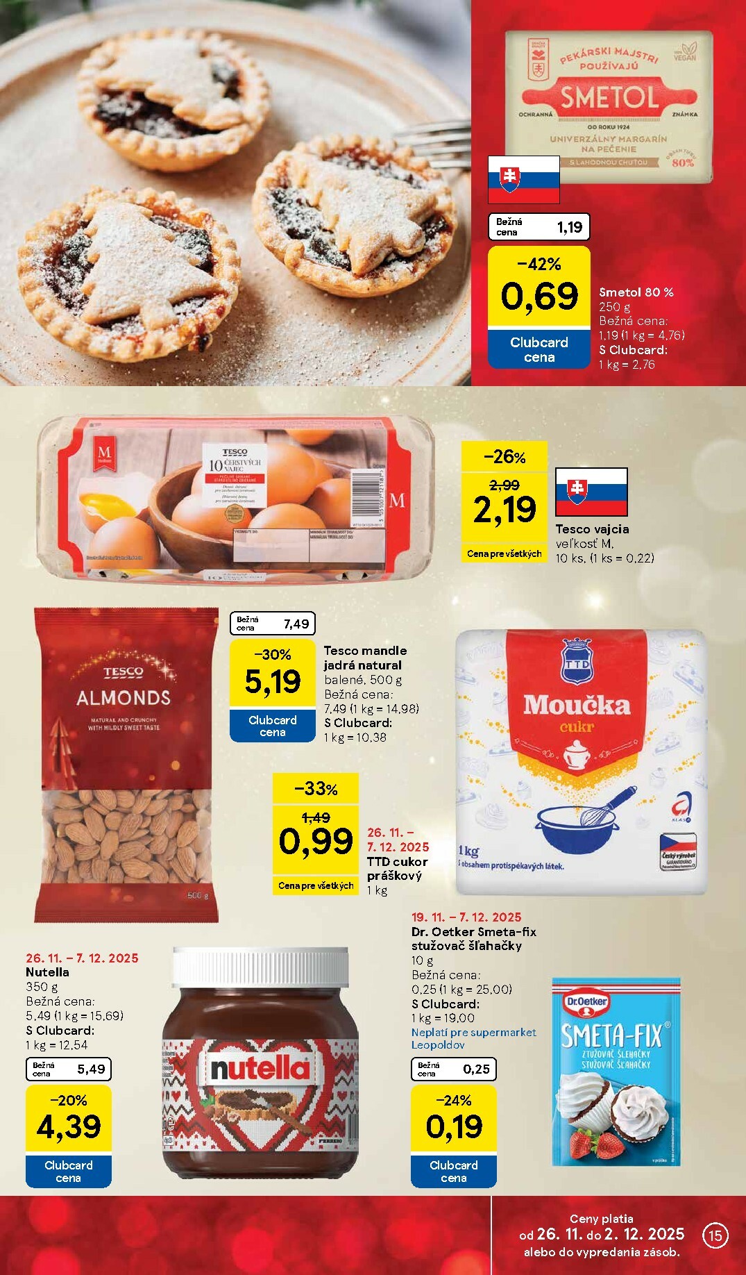 tesco - Leták Tesco supermarket platný od 26.11. do 02.12. - page: 15