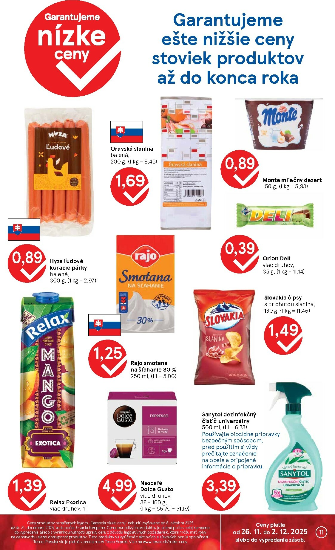 tesco - Leták Tesco supermarket platný od 26.11. do 02.12. - page: 11