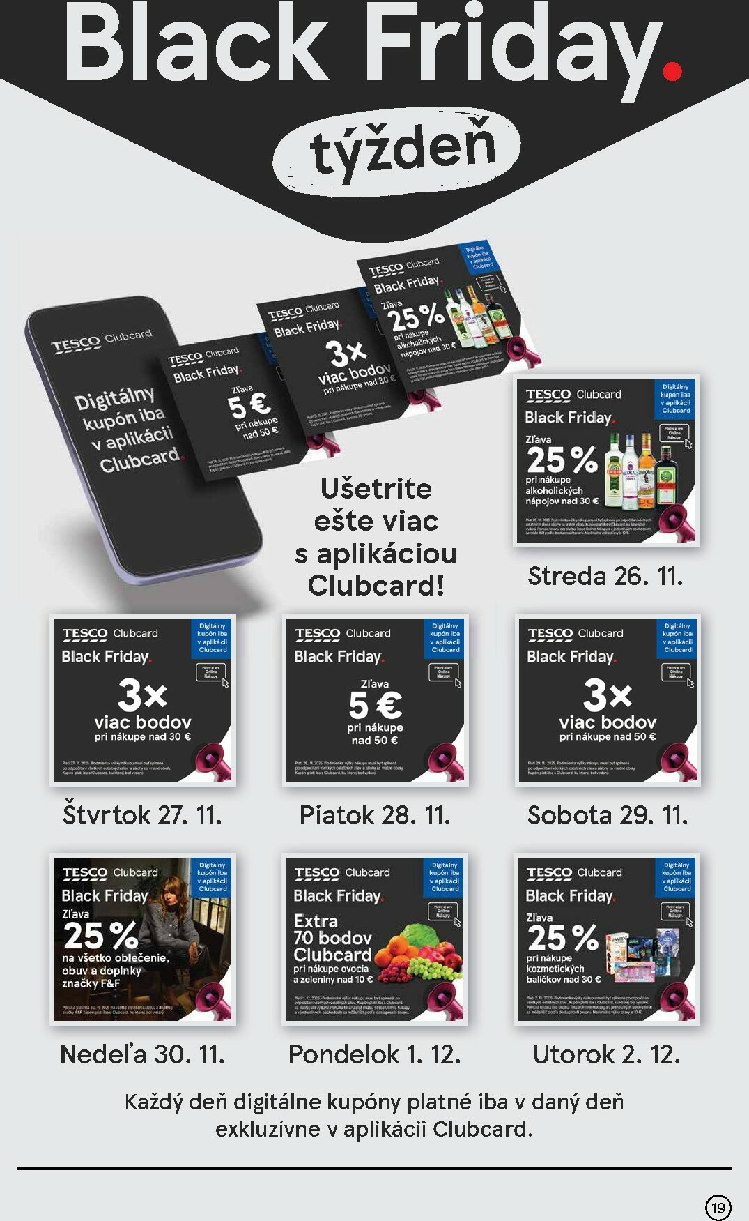 tesco - Leták Tesco supermarket platný od 26.11. do 02.12. - page: 19