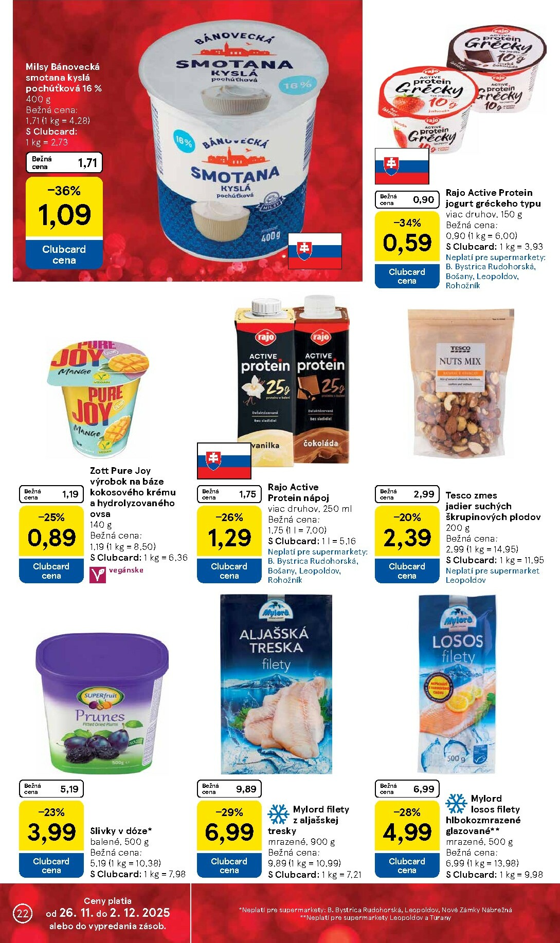 tesco - Leták Tesco supermarket platný od 26.11. do 02.12. - page: 22