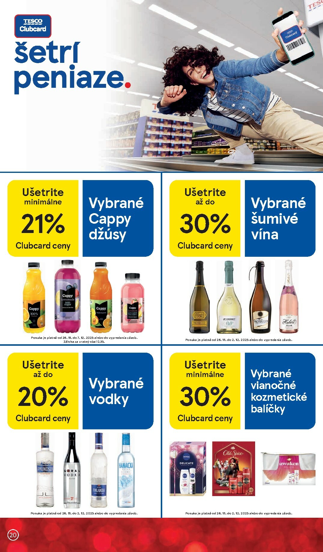 tesco - Leták Tesco supermarket platný od 26.11. do 02.12. - page: 20