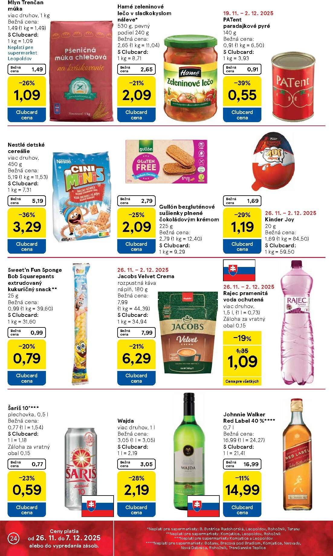 tesco - Leták Tesco supermarket platný od 26.11. do 02.12. - page: 24