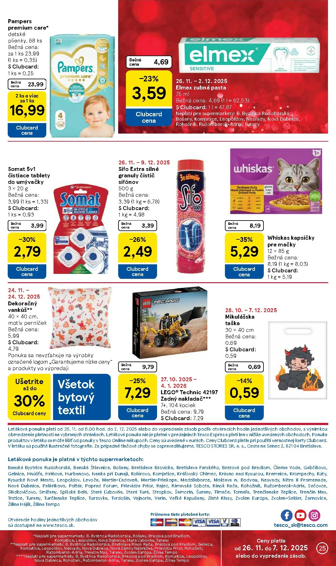 tesco - Leták Tesco supermarket platný od 26.11. do 02.12. - page: 25