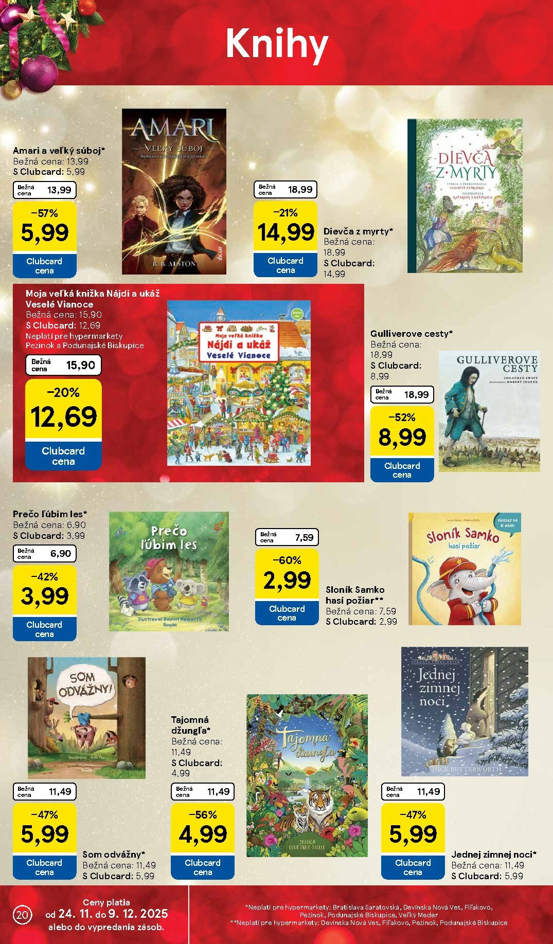 tesco - Leták Tesco - Vianočný katalóg platný od 24.11. do 26.12. - page: 20