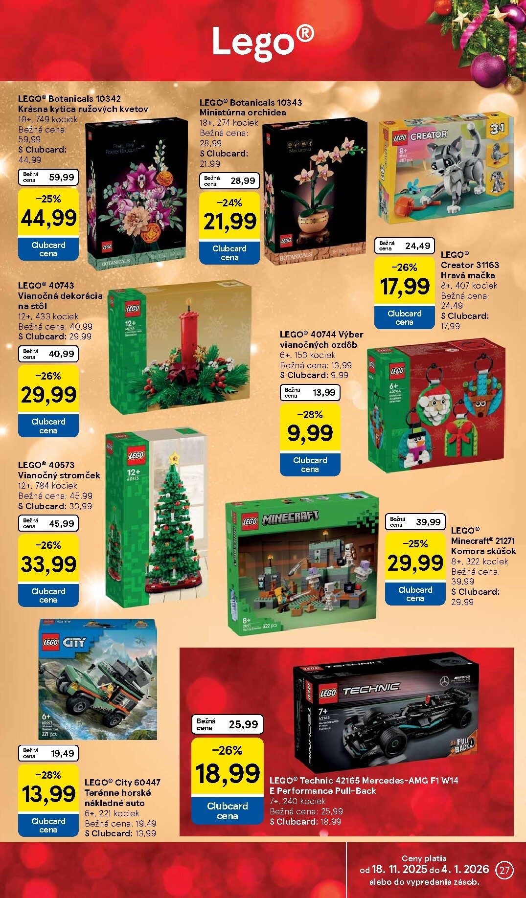 tesco - Leták Tesco - Vianočný katalóg platný od 24.11. do 26.12. - page: 27