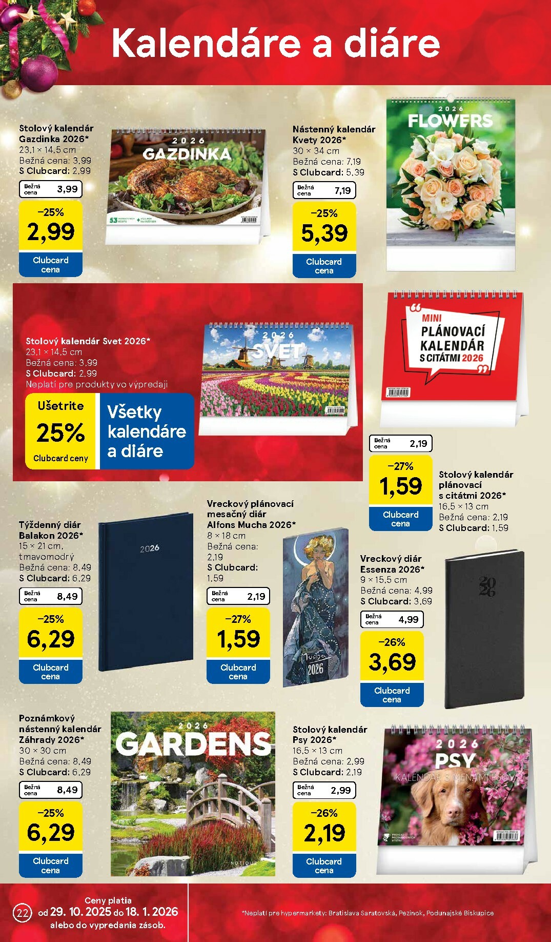 tesco - Leták Tesco - Vianočný katalóg platný od 24.11. do 26.12. - page: 22