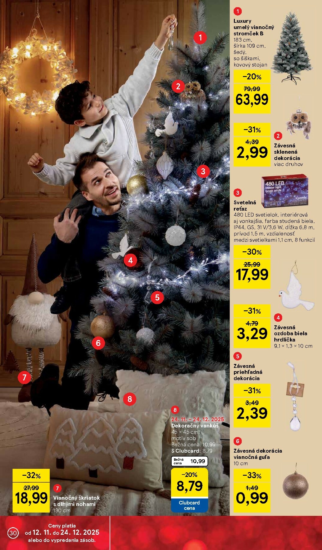 tesco - Leták Tesco - Vianočný katalóg platný od 24.11. do 26.12. - page: 30