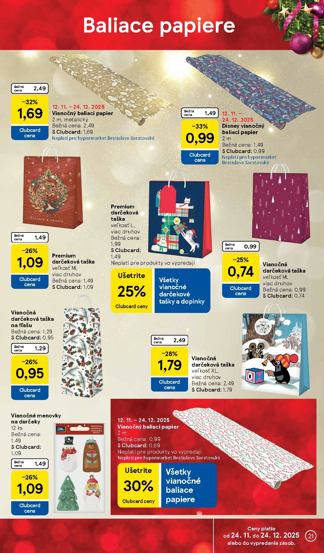 tesco - Leták Tesco - Vianočný katalóg platný od 24.11. do 26.12. - page: 21