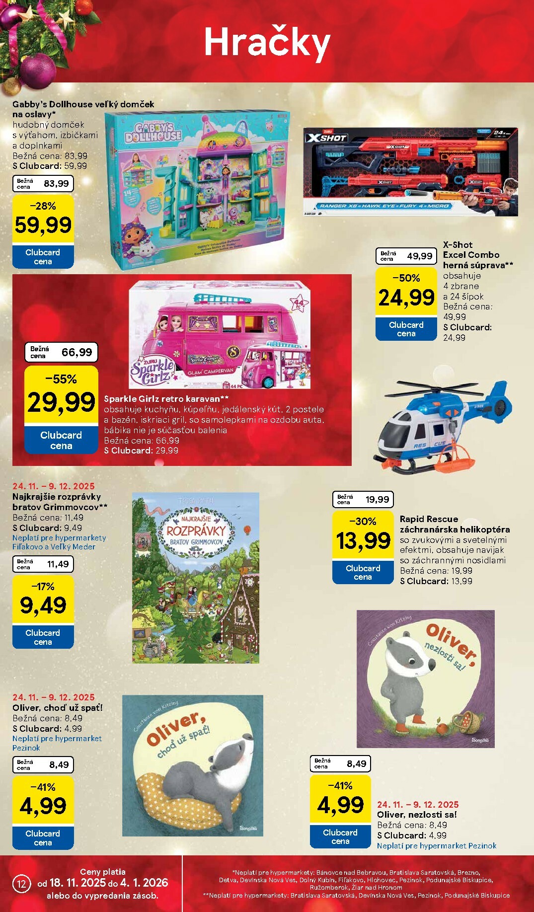 tesco - Leták Tesco - Vianočný katalóg platný od 24.11. do 26.12. - page: 12