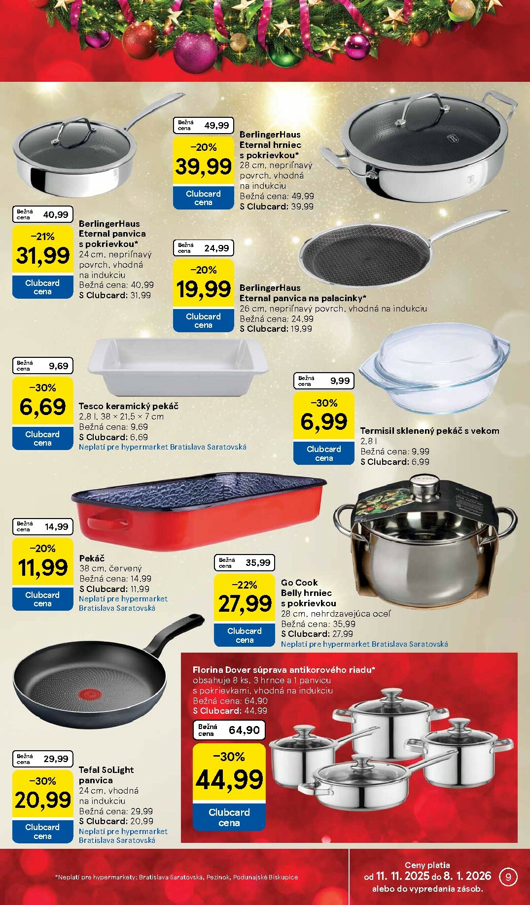 tesco - Leták Tesco - Vianočný katalóg platný od 24.11. do 26.12. - page: 9