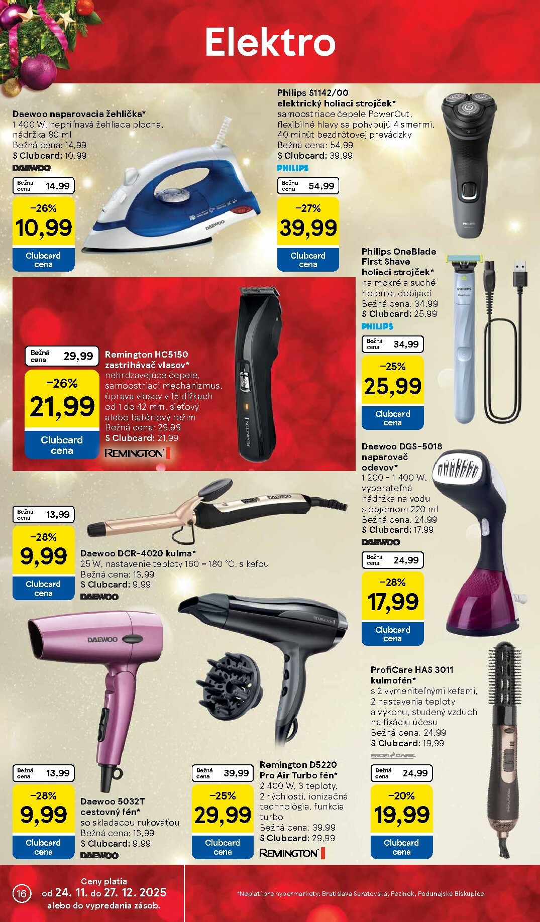 tesco - Leták Tesco - Vianočný katalóg platný od 24.11. do 26.12. - page: 16