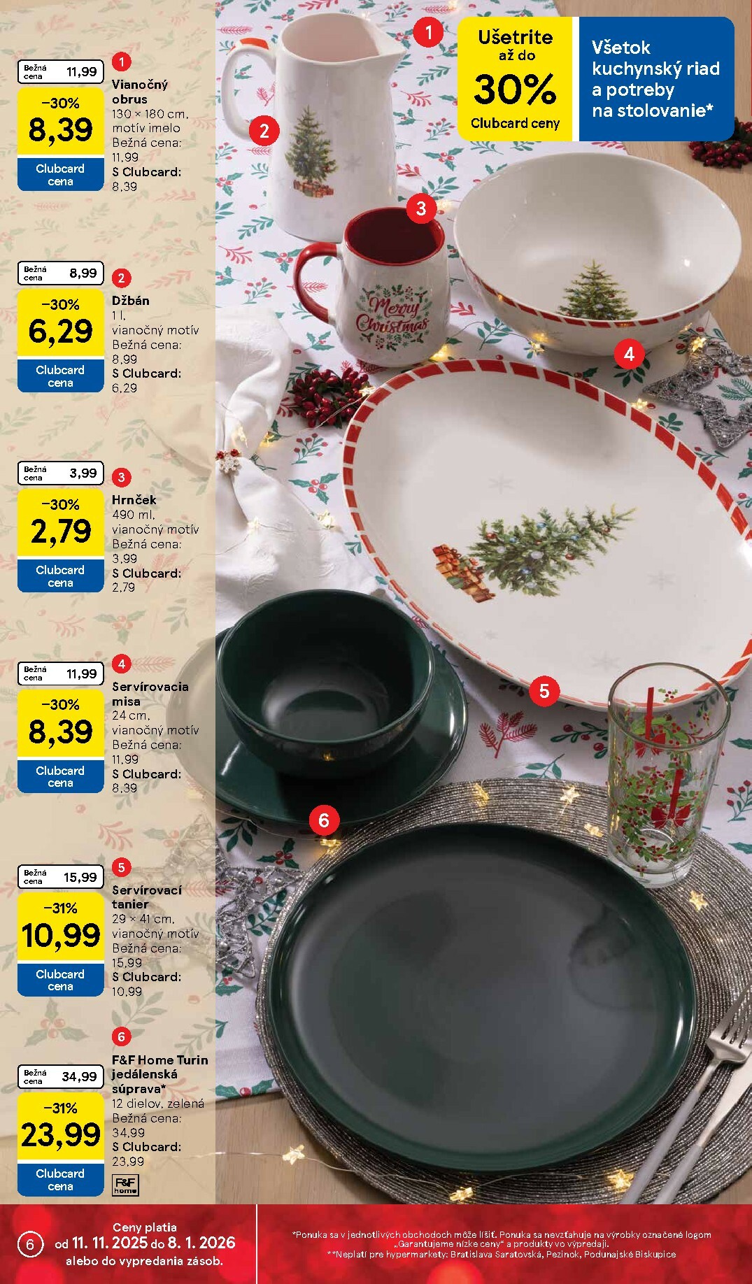tesco - Leták Tesco - Vianočný katalóg platný od 24.11. do 26.12. - page: 6