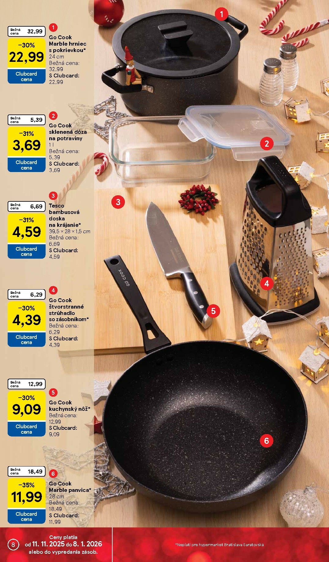 tesco - Leták Tesco - Vianočný katalóg platný od 24.11. do 26.12. - page: 8