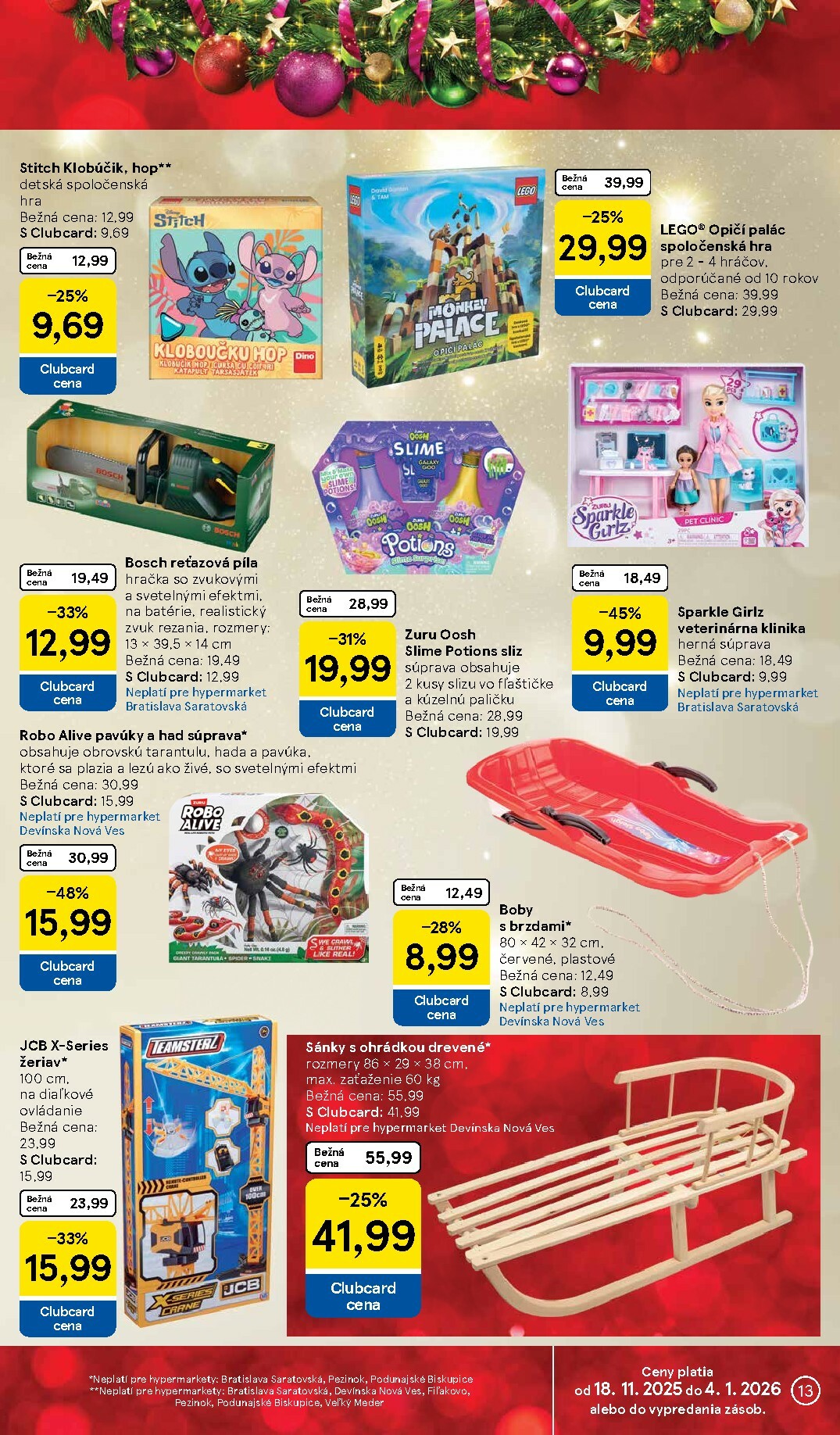 tesco - Leták Tesco - Vianočný katalóg platný od 24.11. do 26.12. - page: 13