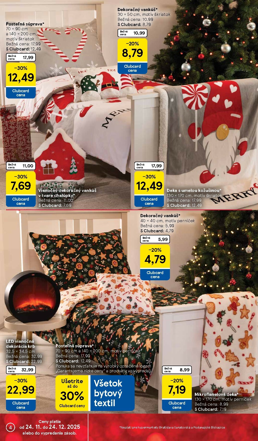 tesco - Leták Tesco - Vianočný katalóg platný od 24.11. do 26.12. - page: 4