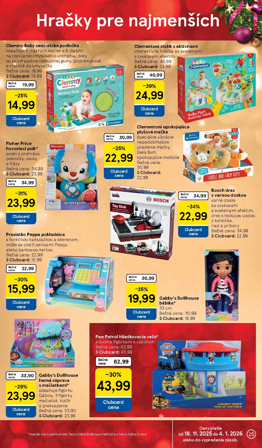 tesco - Leták Tesco - Vianočný katalóg platný od 24.11. do 26.12. - page: 25