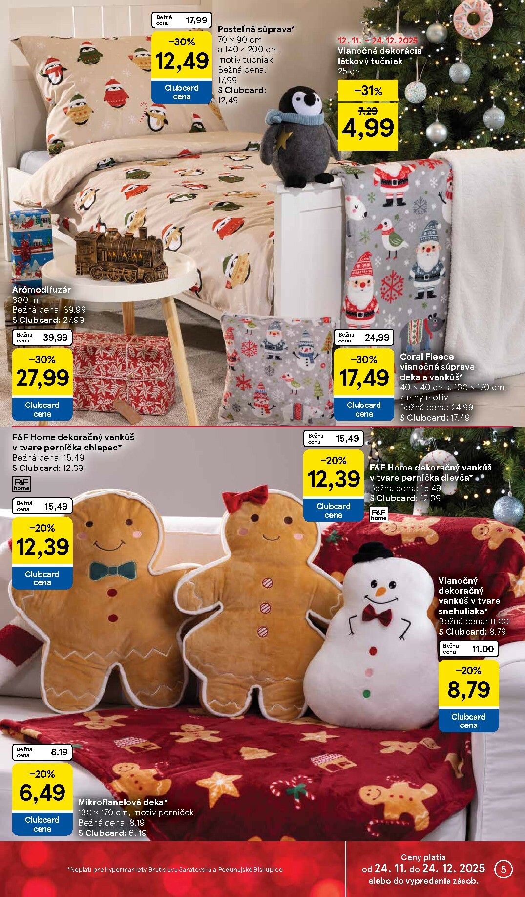 tesco - Leták Tesco - Vianočný katalóg platný od 24.11. do 26.12. - page: 5