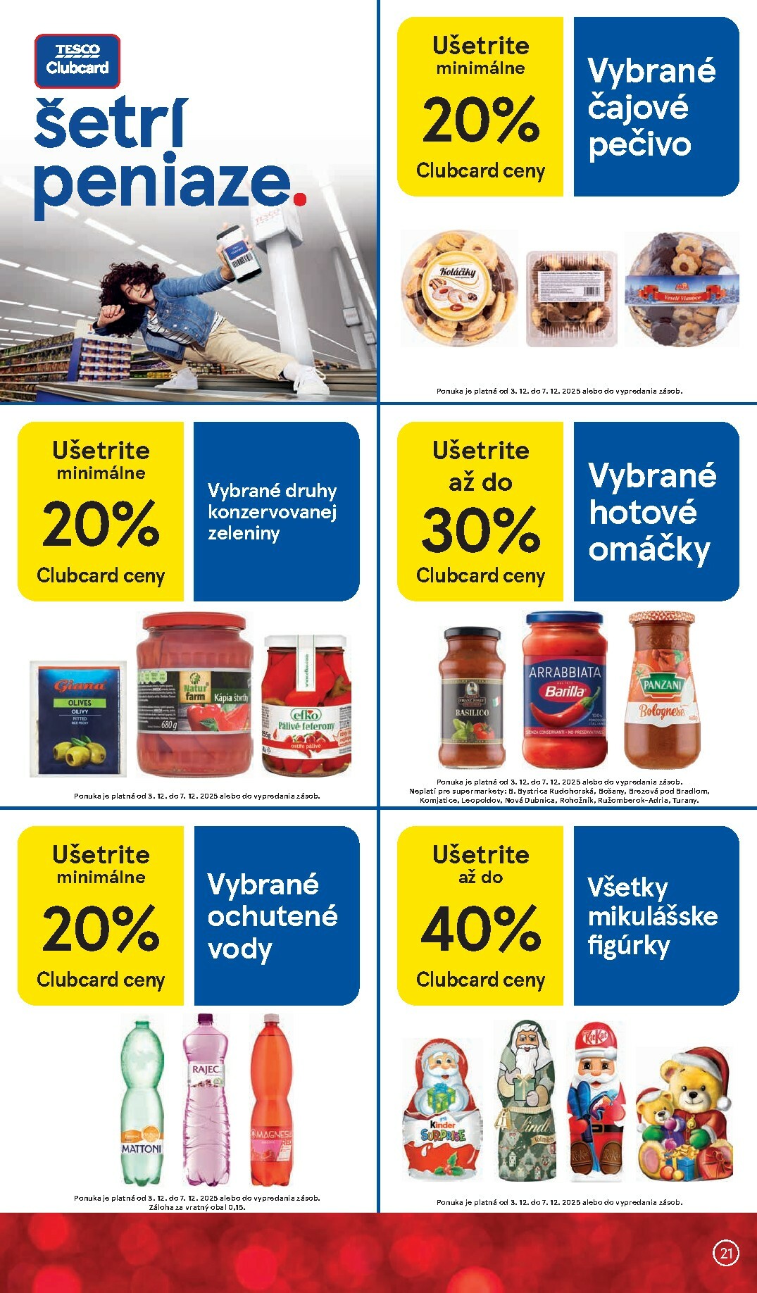 tesco - Leták Tesco supermarket platný od 03.12. do 07.12. - page: 21