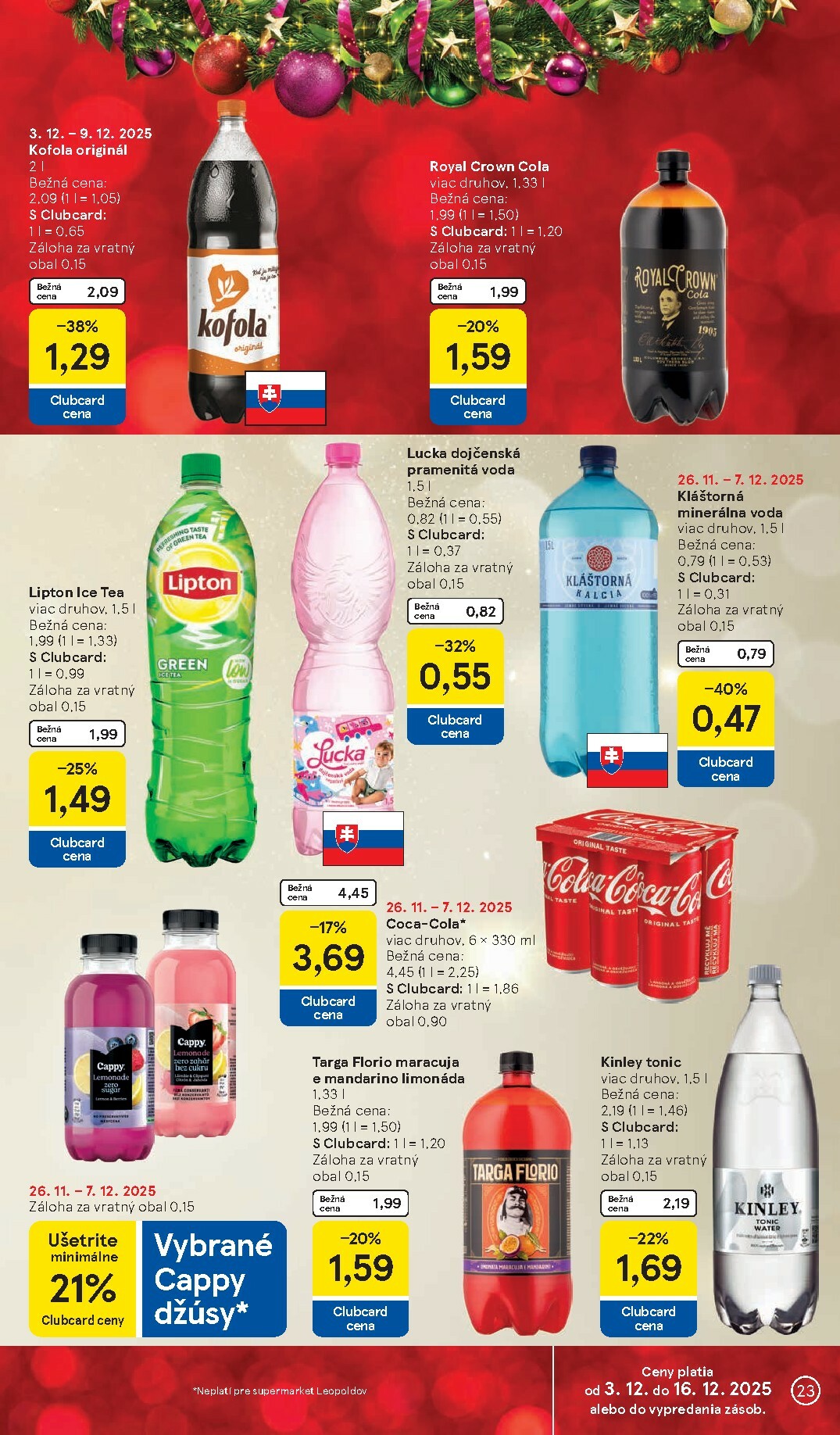 tesco - Leták Tesco supermarket platný od 03.12. do 07.12. - page: 23