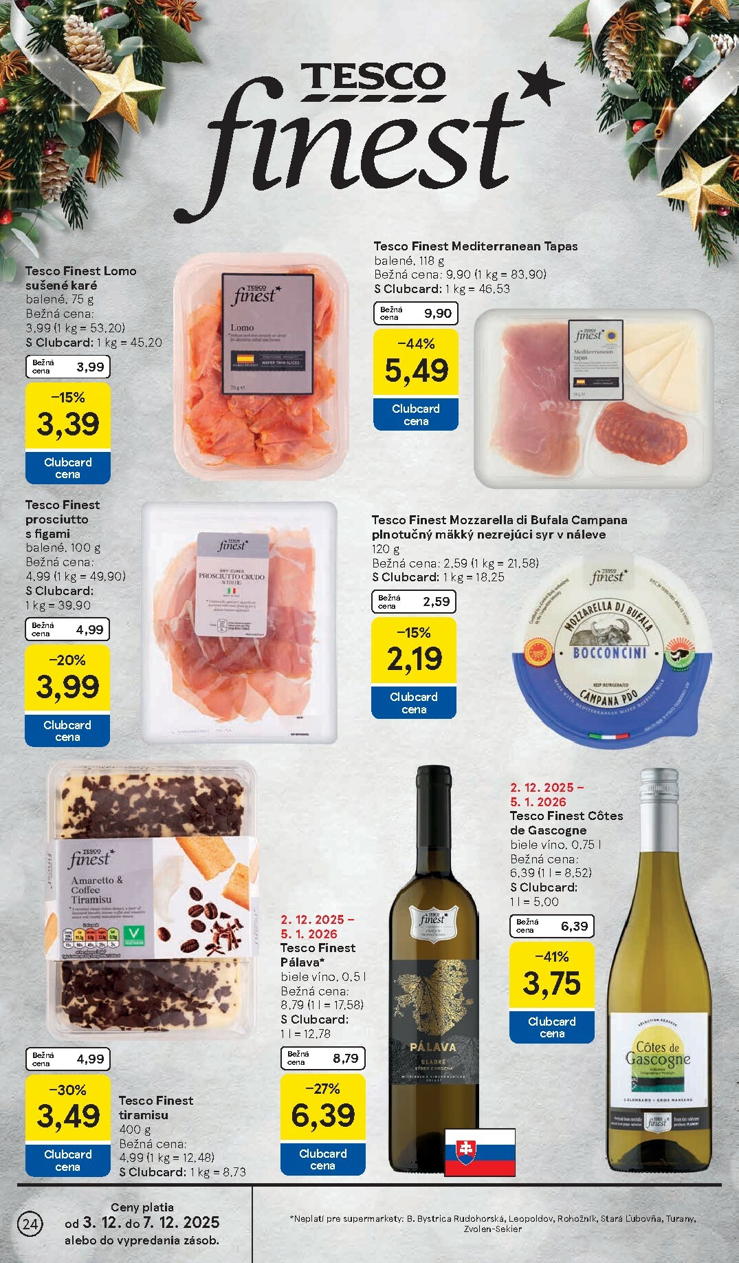tesco - Leták Tesco supermarket platný od 03.12. do 07.12. - page: 24