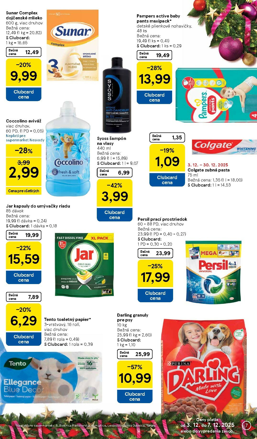 tesco - Leták Tesco supermarket platný od 03.12. do 07.12. - page: 7