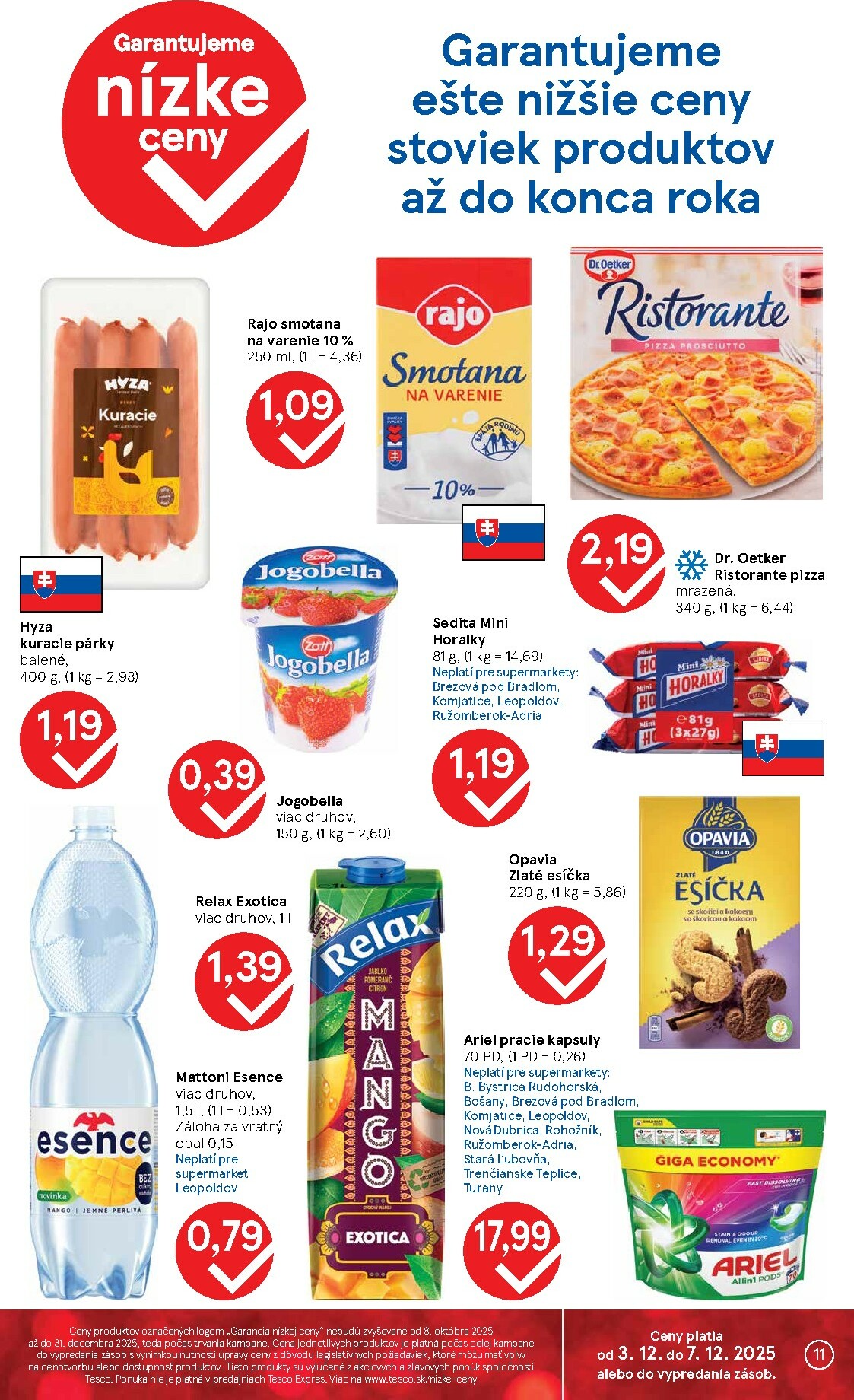 tesco - Leták Tesco supermarket platný od 03.12. do 07.12. - page: 11