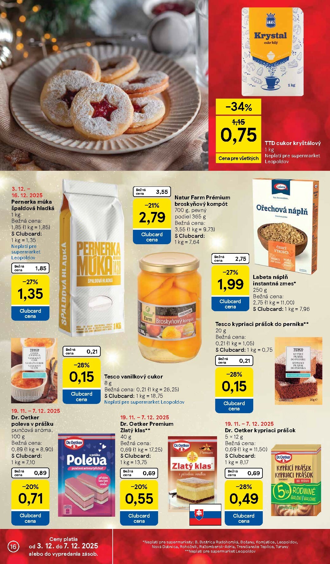 tesco - Leták Tesco supermarket platný od 03.12. do 07.12. - page: 16