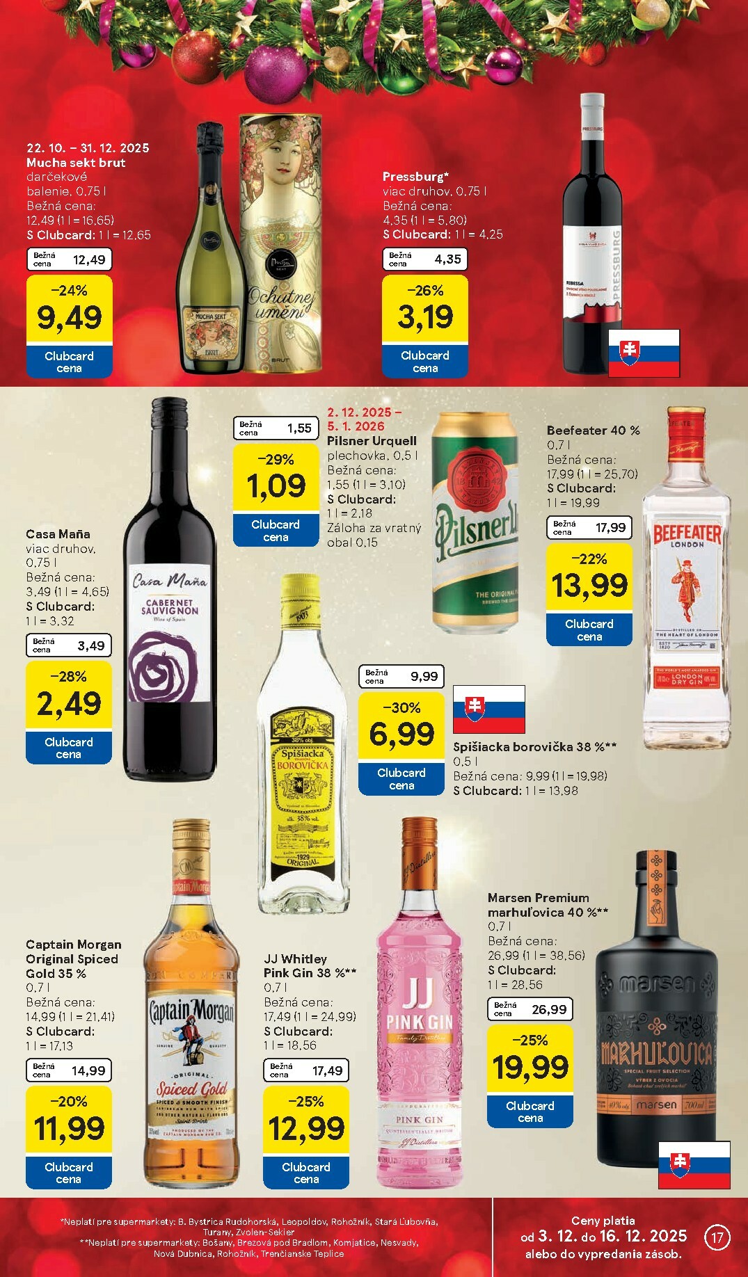 tesco - Leták Tesco supermarket platný od 03.12. do 07.12. - page: 17