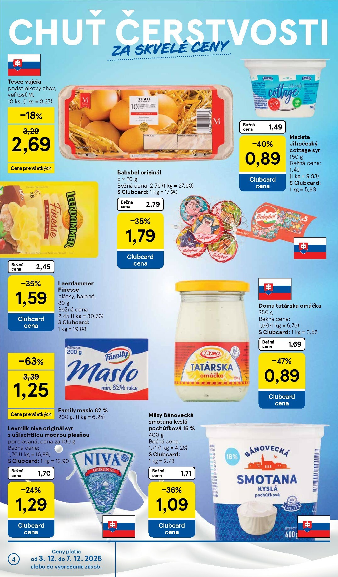 tesco - Leták Tesco supermarket platný od 03.12. do 07.12. - page: 4